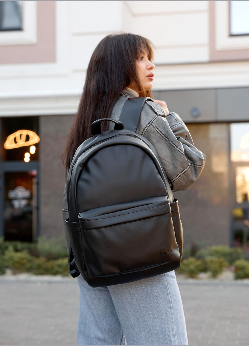 Жіночий рюкзак Zard LST чорний Sambag (324828023)