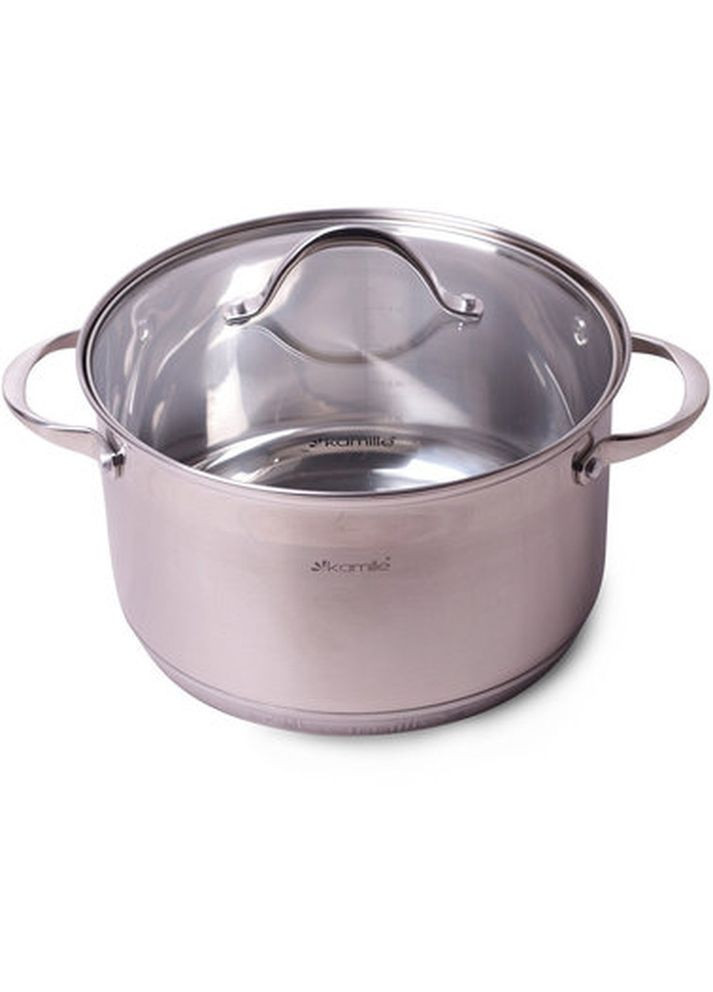 Кастрюля с крышкой 6,5л KM4724S Kamille (316614698)