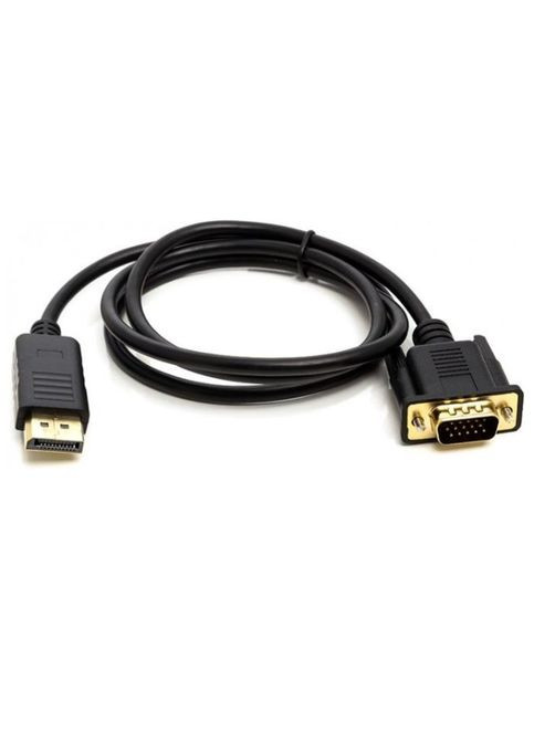 Кабель мультимедійний (CA911882) PowerPlant DisplayPort (M) ещ VGA (M) 1.0m (268144128)