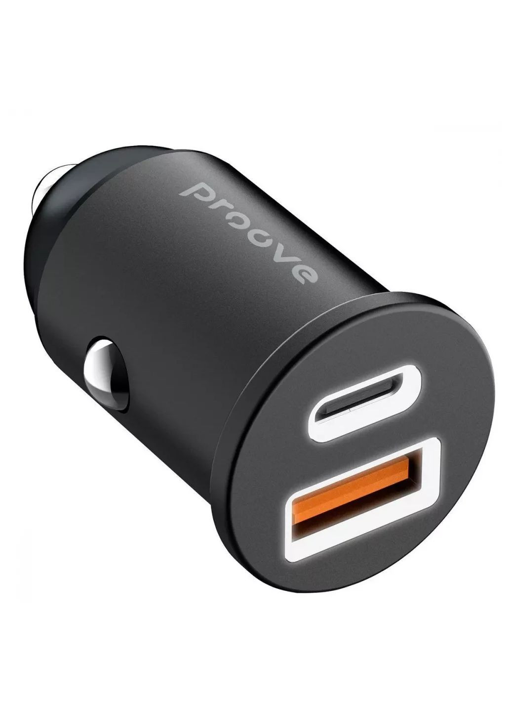 Зарядка в прикурювач Tiny Power 30W Type-C + USB Proove (360528156)