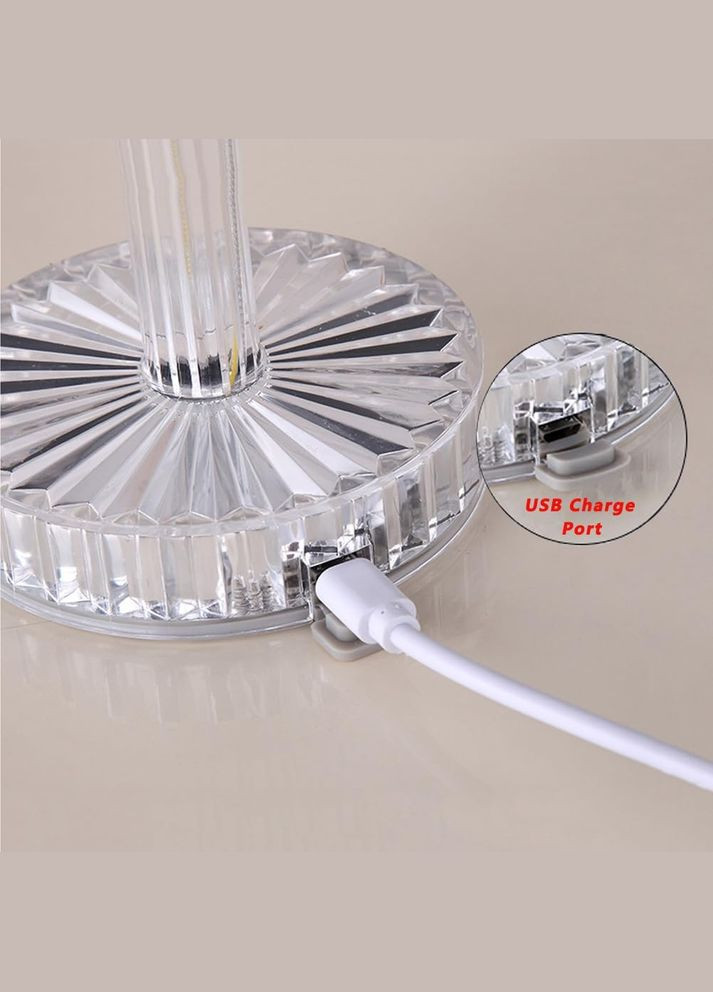 Настільна лампа-нічник K4 з пультом RGB Нічник Rose Diamond Table Lamp VHG (338221057)