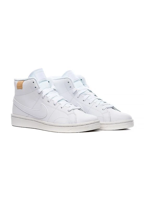 Кроссовки COURT ROYALE 2 MID Nike белые (303368869)