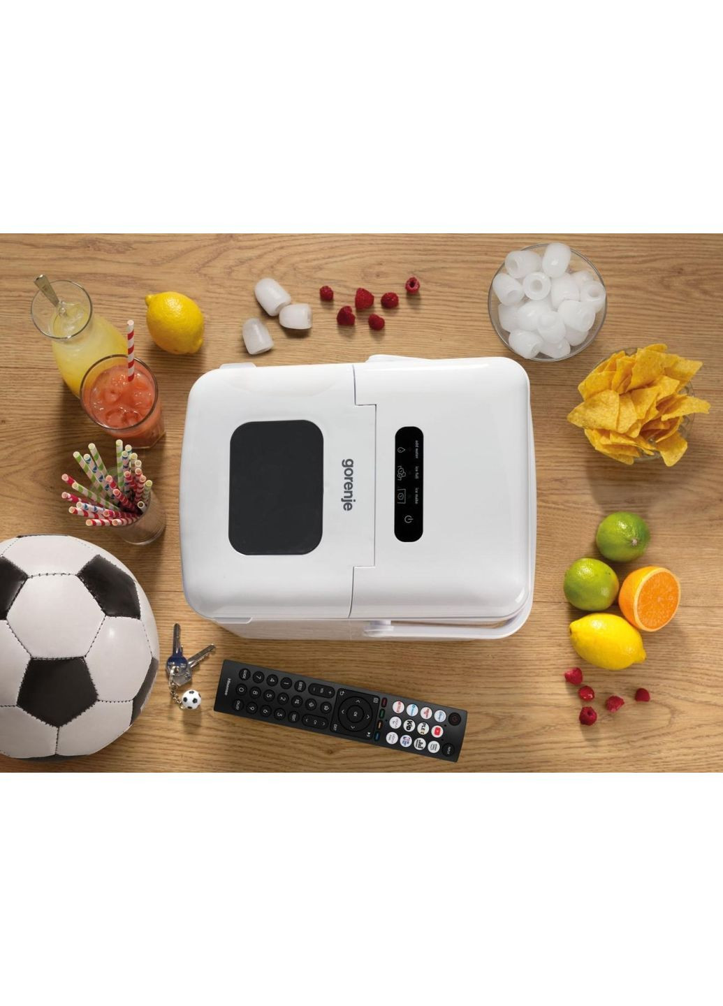 Ледогенератор бытовой, 12кг/сутки, 1 л, дисплей, белый Gorenje (360402978)