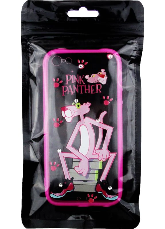 Чехолнакладка TPU Сartoon Network Case IPhone 5/5S/SE Pink Panther Toto (301779999)