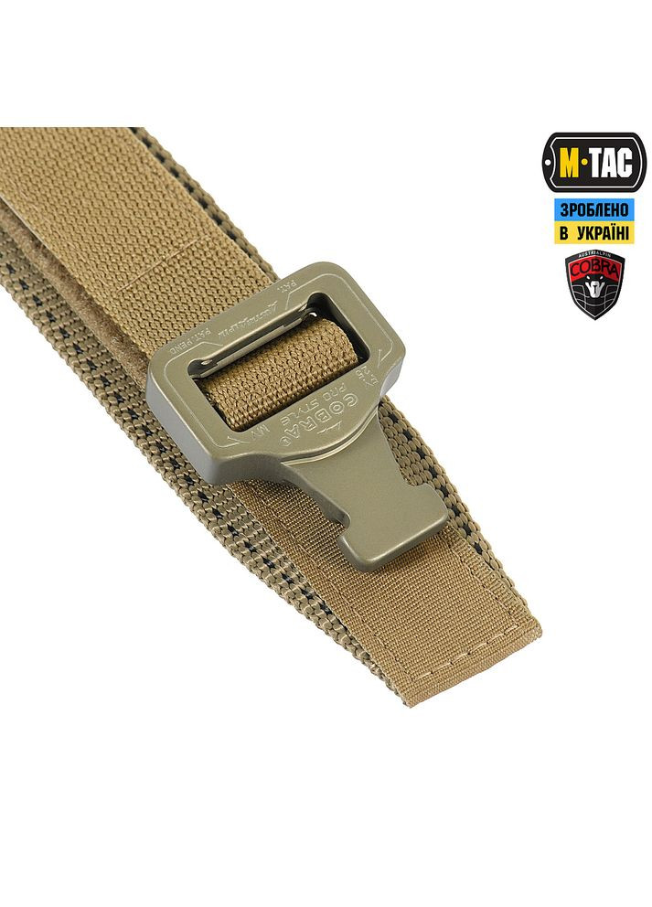 Тактичний ремінь Cobra Buckle Belt. Розмір M/L. (00000003630) M-TAC (358688884)
