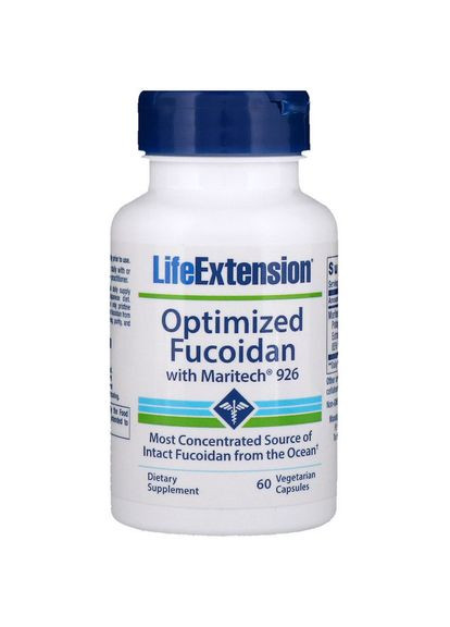 Фукоидан, 60 капсул Life Extension (366734311)