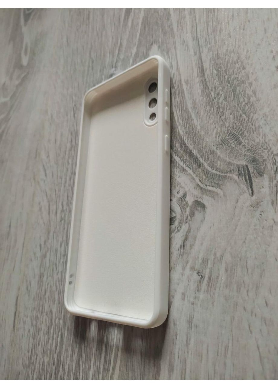 Чохол для Galaxy A02 (A022) Білий Silicone Case full Samsung (360896773)