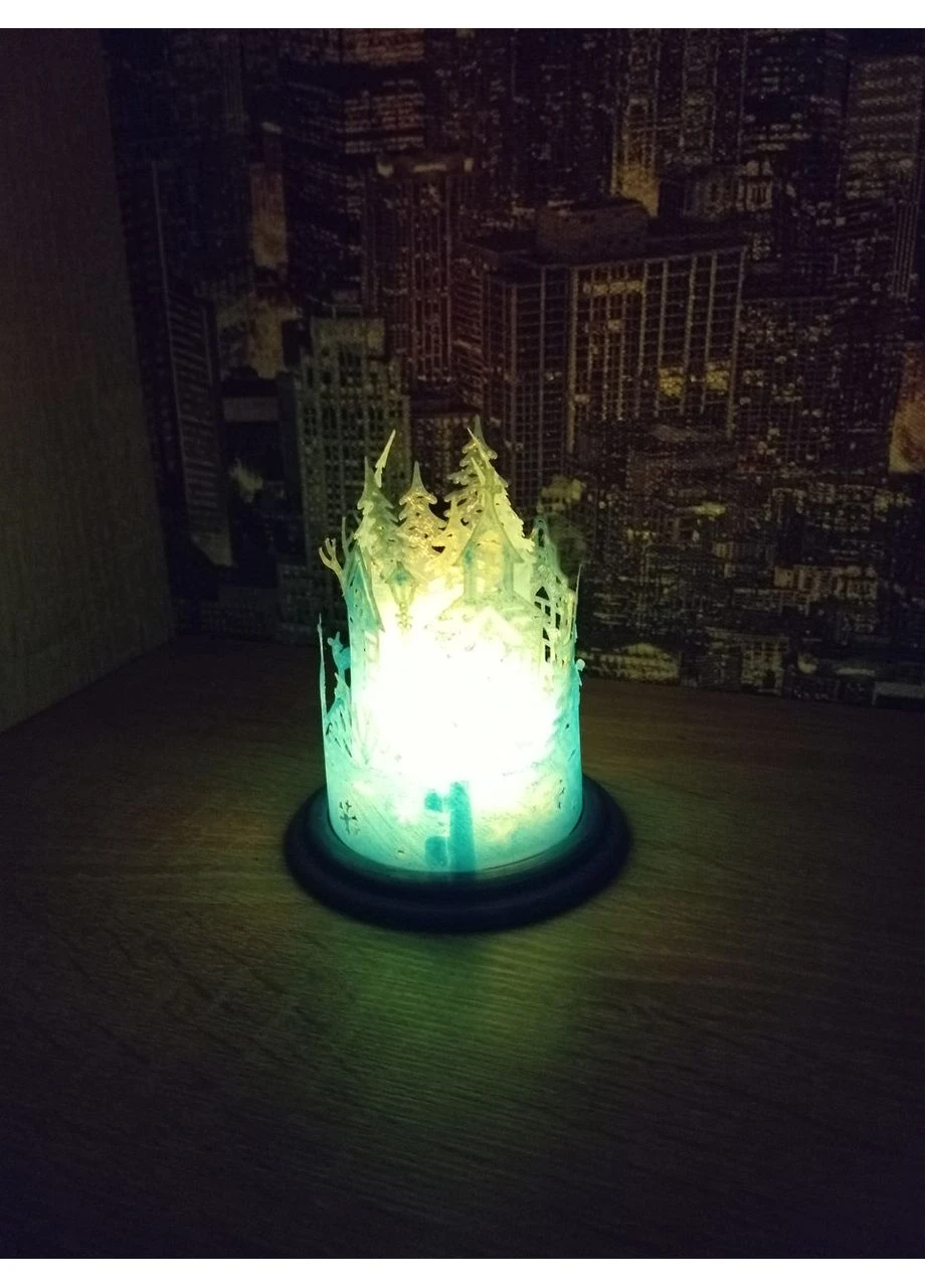 🎄🏮 Новорічний ліхтар «Christmas Lantern» 10 см 3D-друк No Brand (389268526)