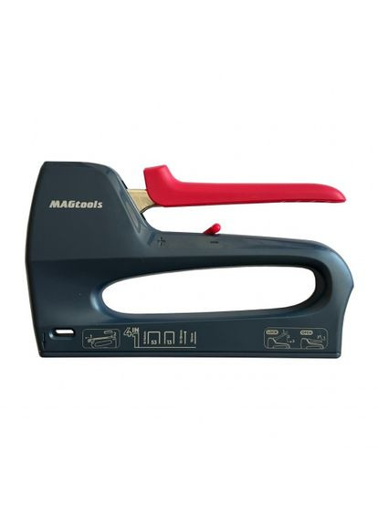 Степлер рессорный 4-in-1 скобо/гвоздозабивной (арт. 3195) MAGtools (361437627)