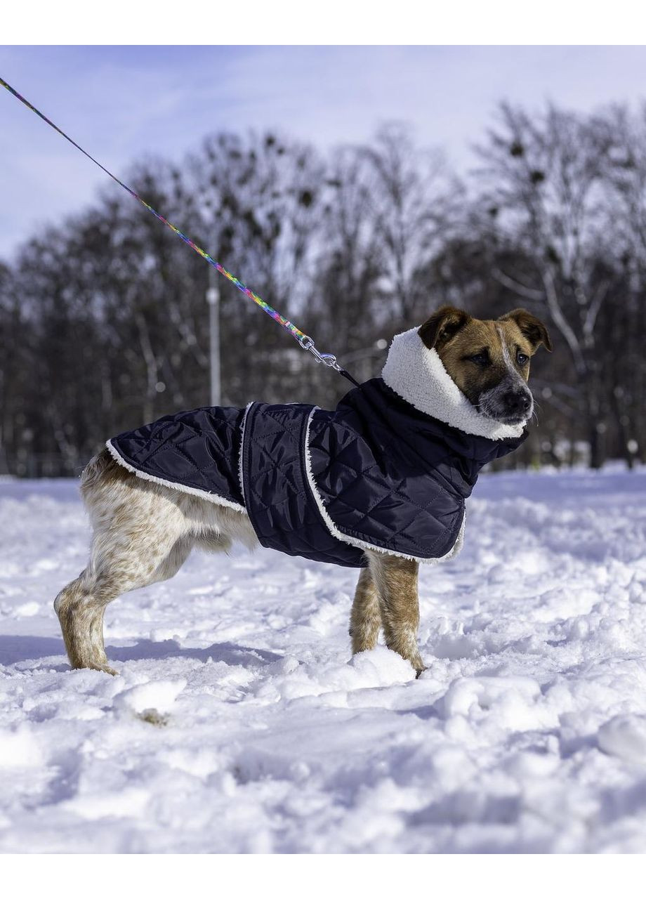 Зимняя жилетка-попона для собак с плюшевым мехом Размер 9 Dogs Bomba (362136477)