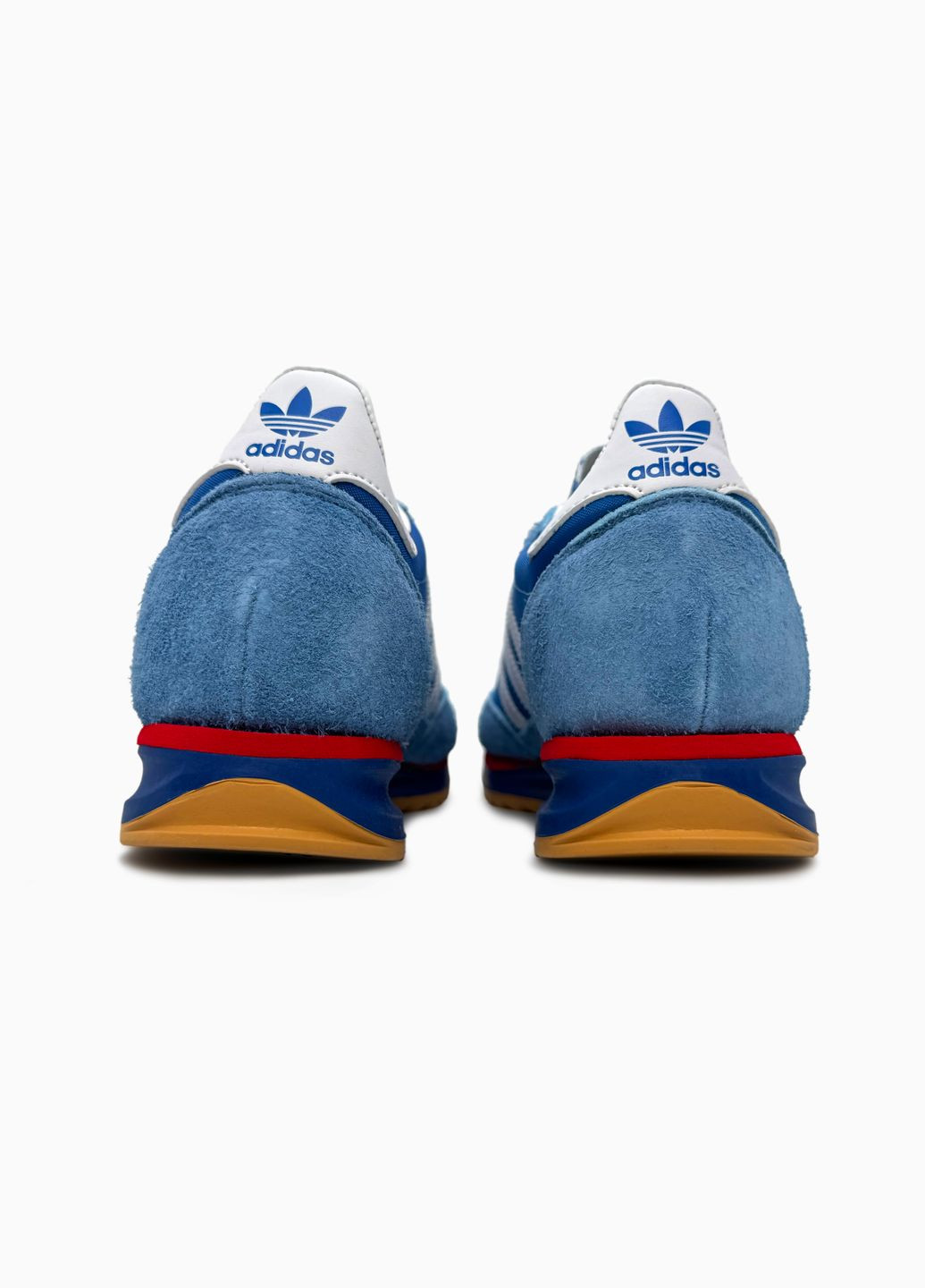 Кроссовки женские и мужские Adidas SL 72 Blue White | Адидас СЛ 72 синие No Brand синие демисезоны (341264126)
