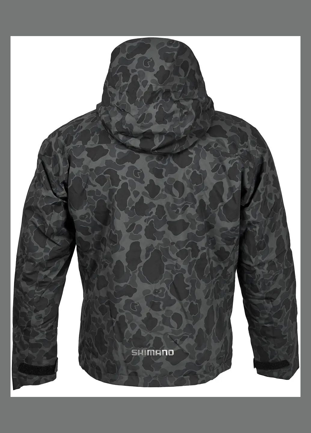 Комбинированная демисезонная куртка gore-tex explore warm jacket black duck camo Shimano