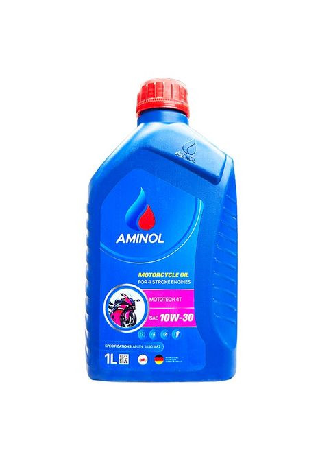 Масло моторное Mototech 4T 10W30 1л Aminol (369663834)