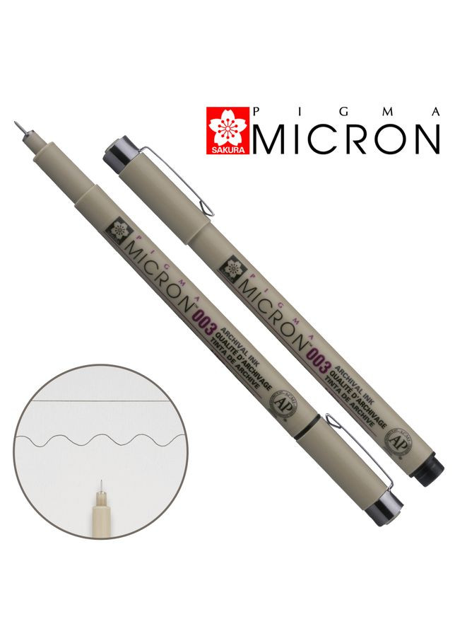 Лайнер PIGMA Micron (0.03) 0,15мм Sakura (362582037)