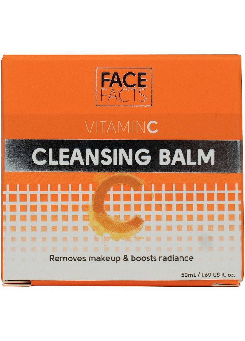 Бальзам для очищення шкіри обличчя з вітаміном С Vitamin C Cleansing Balm 50ml (1289661-141617) Face Facts (368621585)