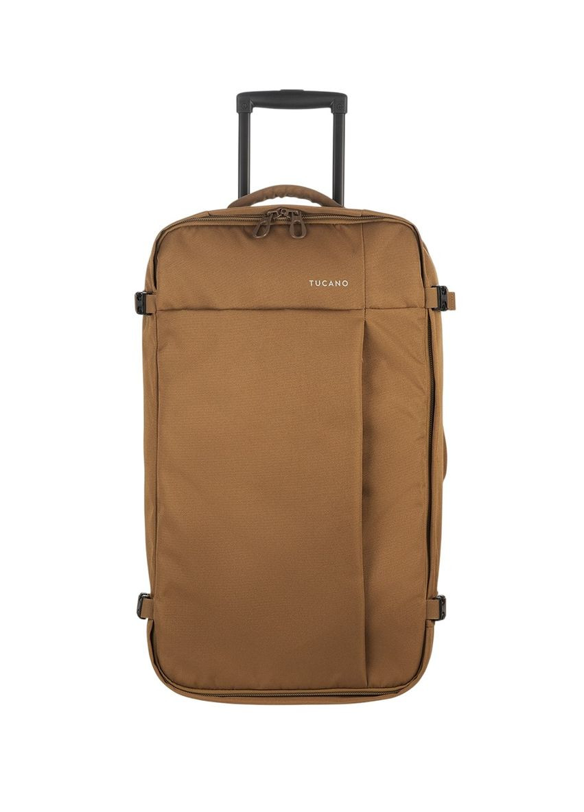 Сумка дорожня на 2-х колесах, Tugo M Trolley, 45л, поліестер, коричнева Tucano (366830978)