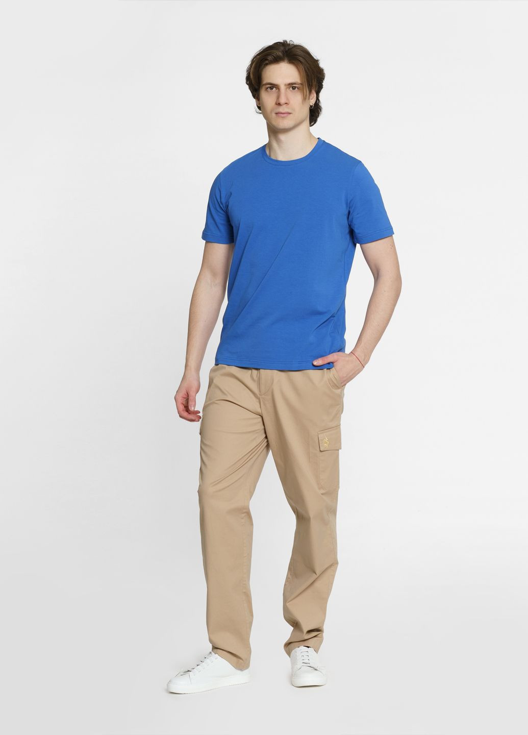 Синяя футболка мужская синяя Arber T-SHIRT FF19