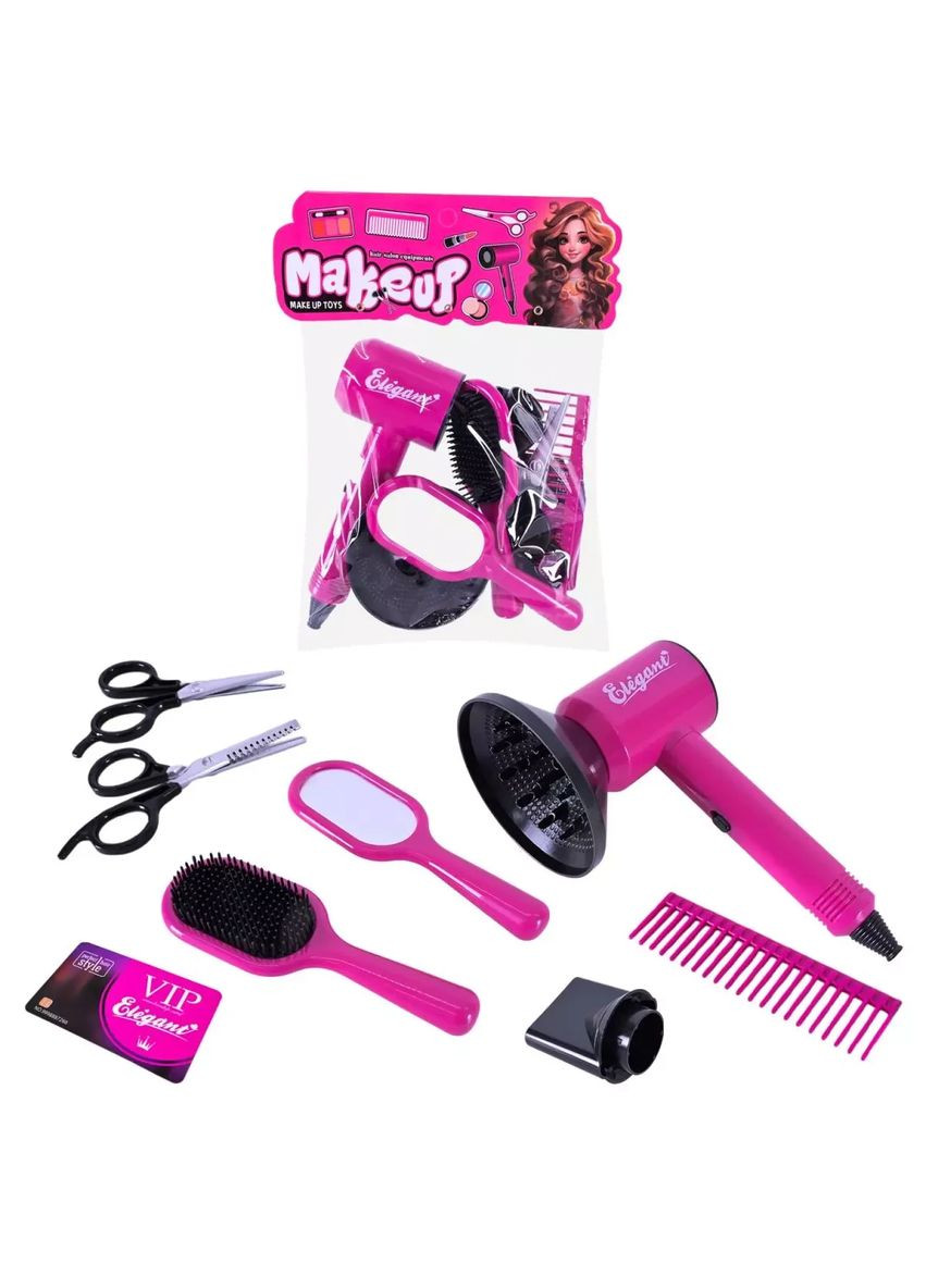 Игровой парикмахерский набор SP-H-21 фен зеркало ножницы аксессуары No Brand (362428623)