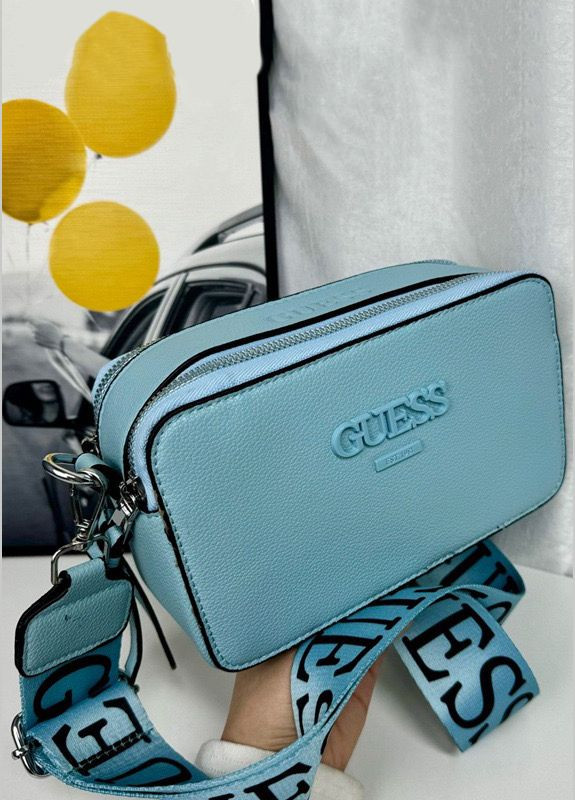 Жіноча сумка GUESS 9991 блакитна No Brand (298730326)