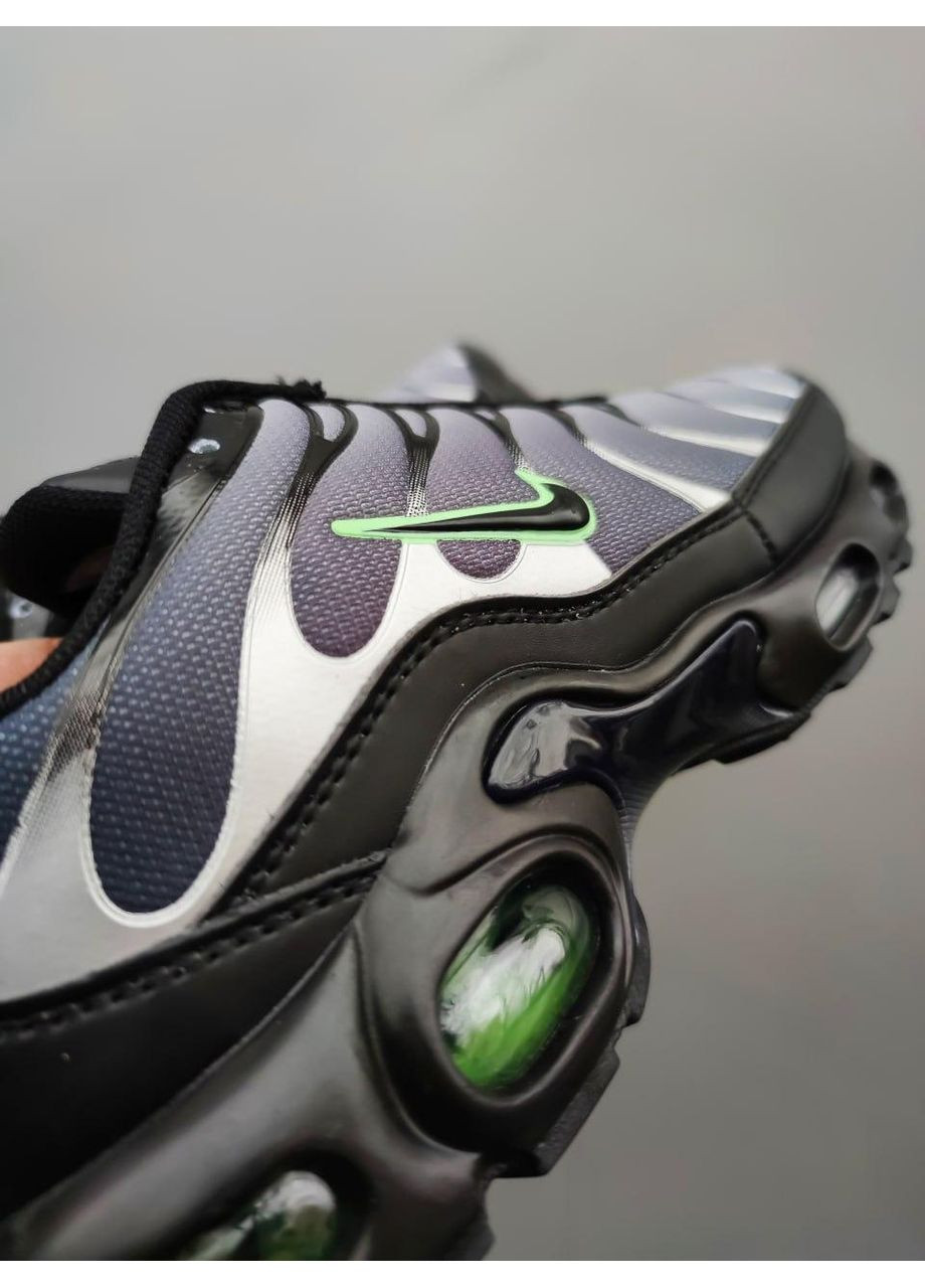 Сірі Осінні кросівки чоловічі nike air max tn grey green найк аір макс тн плюс No Brand