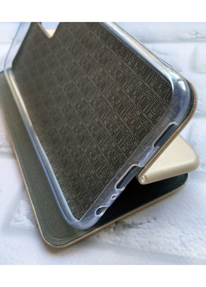 Чехол-книга золотой с рисунком Samsung Galaxy A03s Куроми (принт 390) Creative (360693221)
