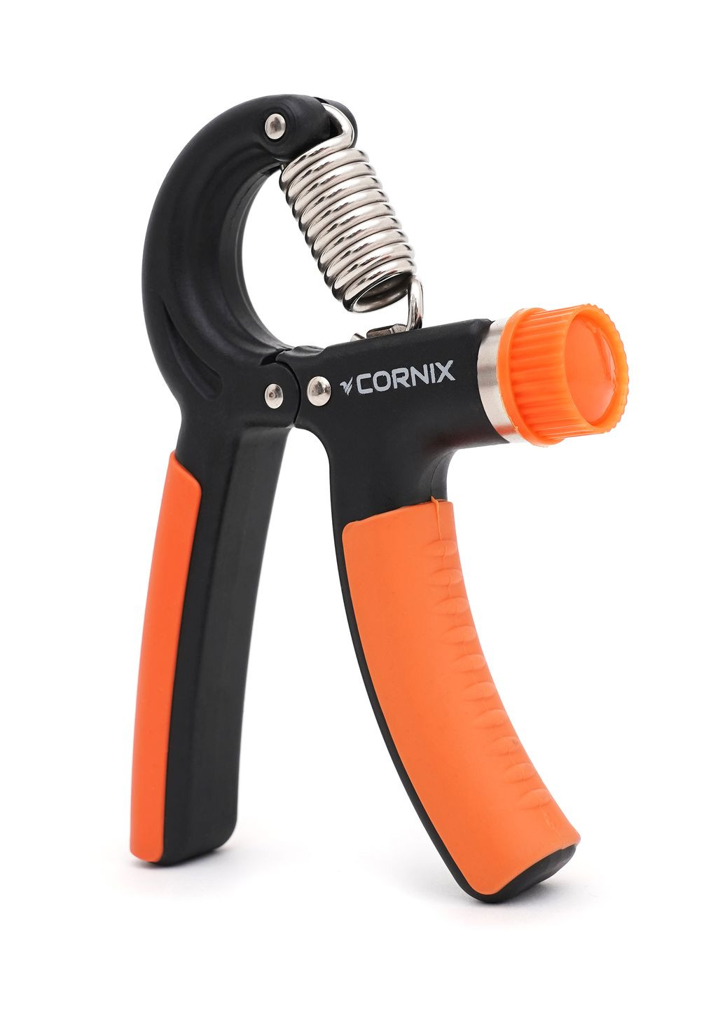 Еспандер кистьовий 5-60 кг з регульованим навантаженням XR-0144 Black/Orange Cornix (315720386)