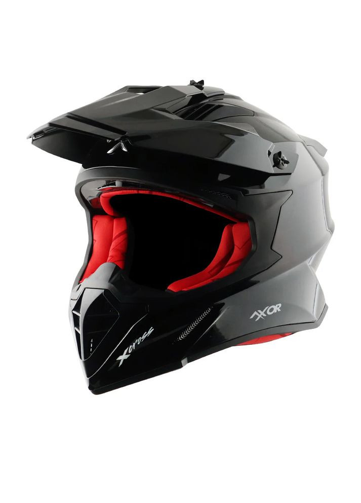 Мотошлем X-Cross SC Black/Red, размер. Axor (356775637)