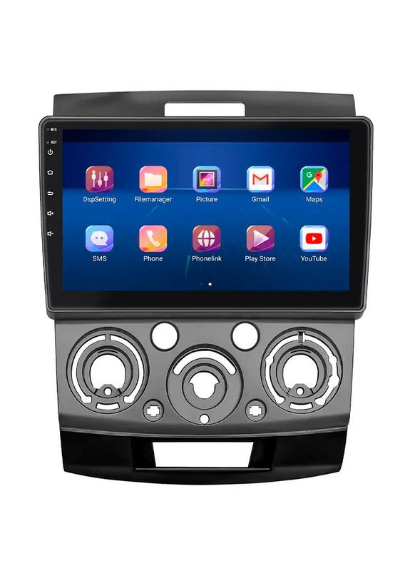 Штатна магнітола для Ford Everest II 2006-2009 екран 9" 6/128Gb 4G Wi-Fi GPS Top 2шт Lesko (336198852)