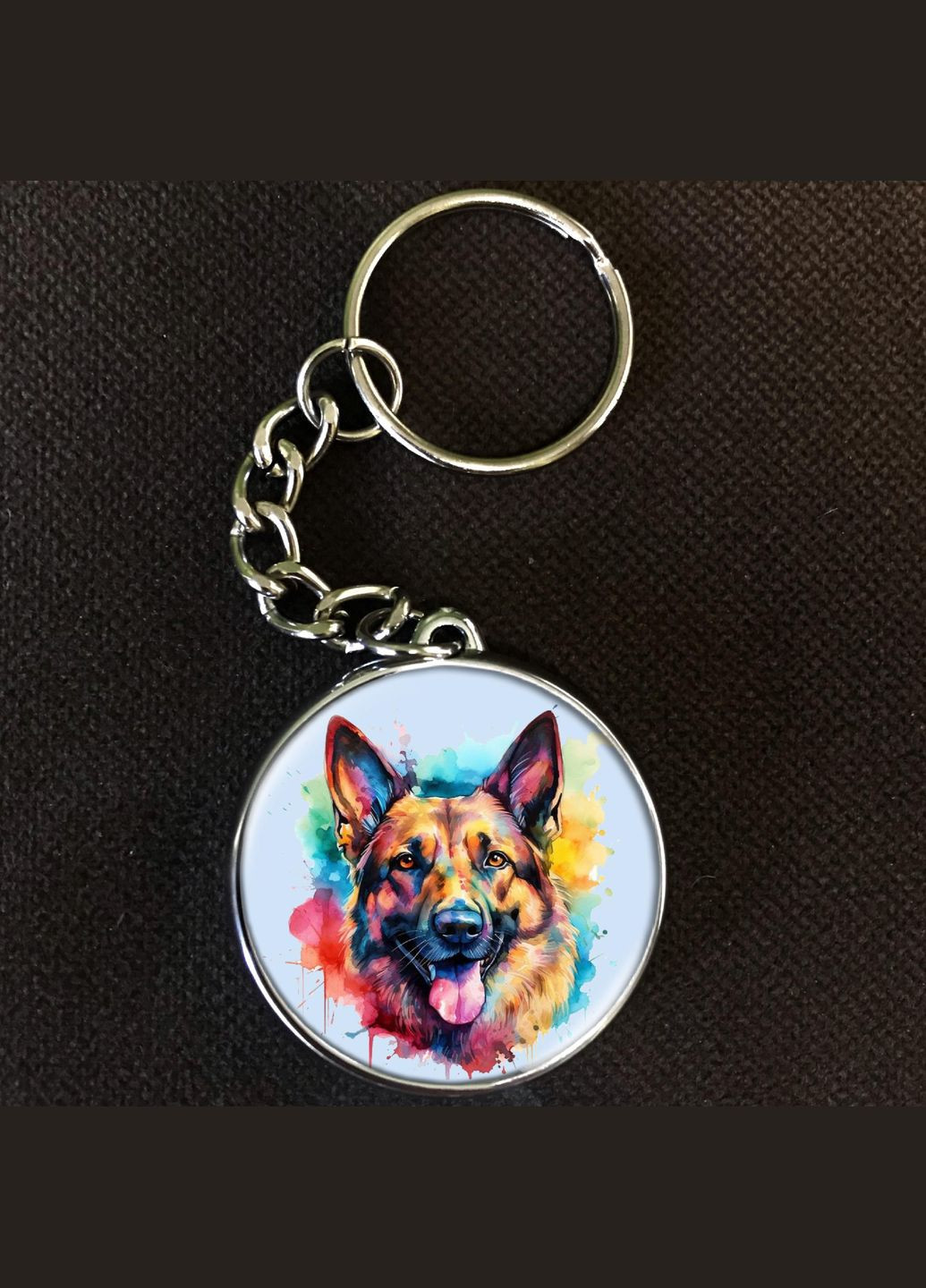 Брелок Собака #022 silver No Brand (327220283)