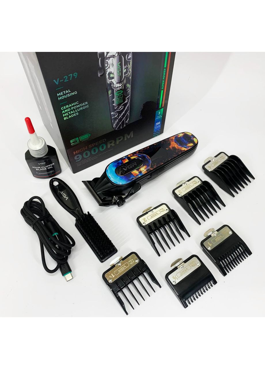 Акумуляторна машинка для стрижки V-279 RED VGR (364666055)