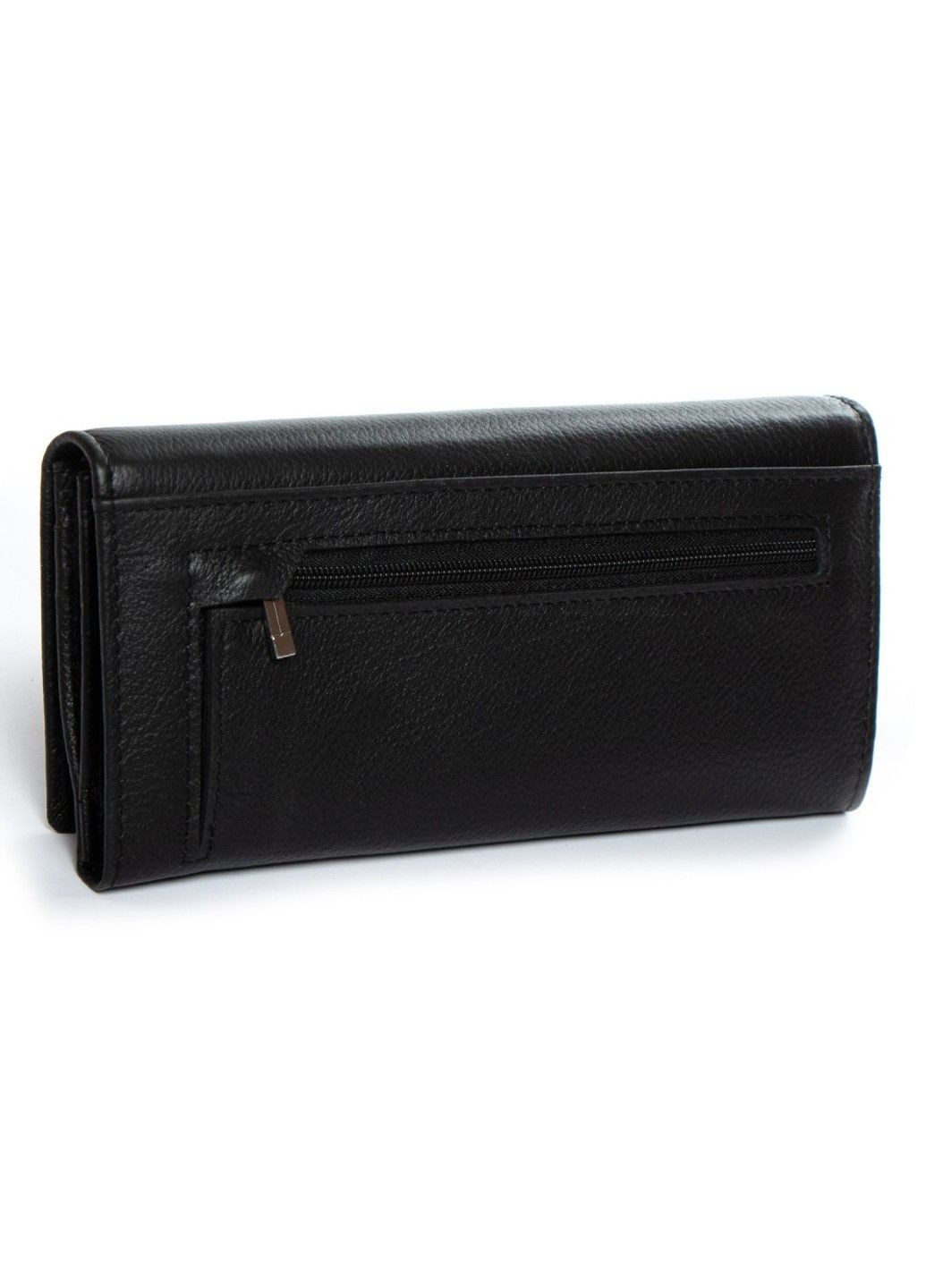Шкіряний жіночий гаманець Classik W502 black Dr. Bond (282557173)