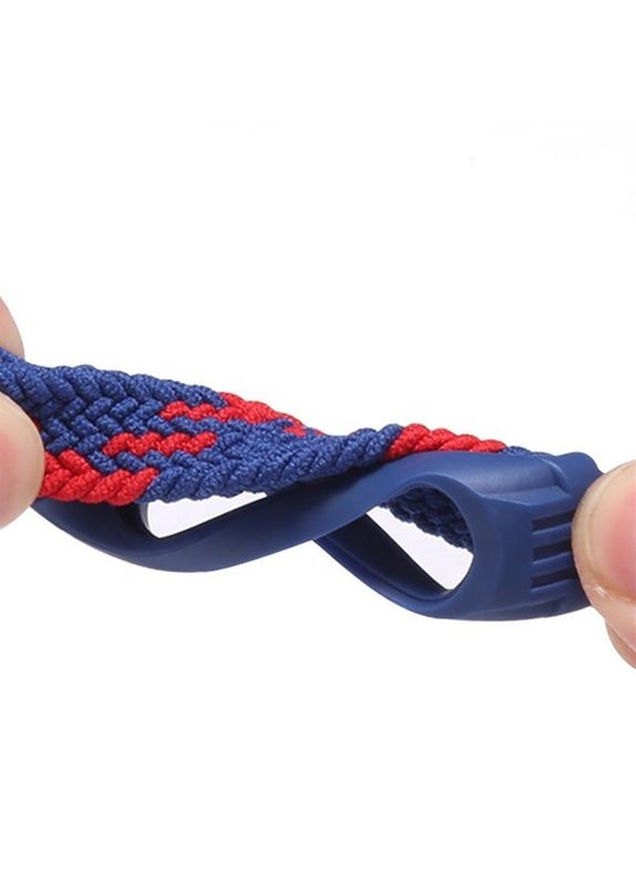 Ремешок Elastic Nylon Style для Xiaomi Mi Smart Band 5/Mi Smart Band 6 Size L Pink (706163) BeCover (341490831)