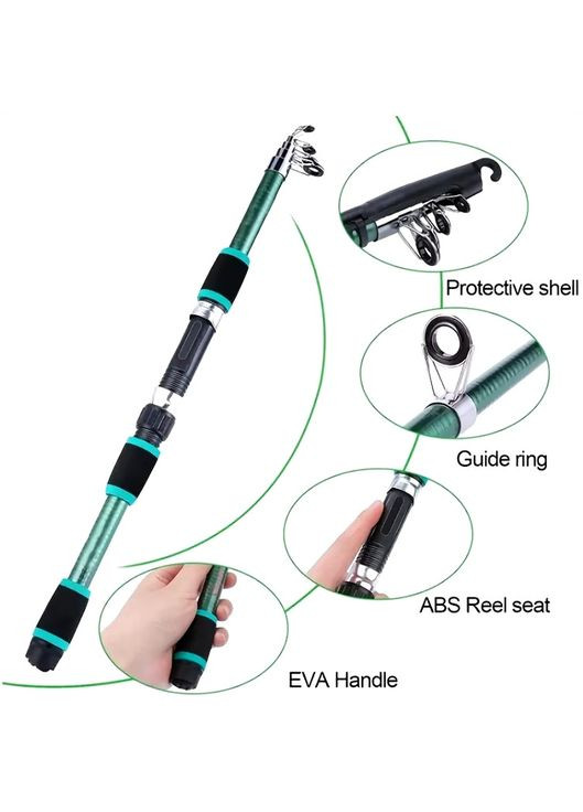 Полный комплект с телескопической удочкой и спиннинговой катушкой Sougayilang XJXN (315598675)