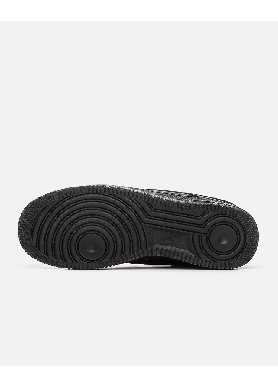 Чорні Осінні чоловічі кросівки Nike Air Force 1 Low 07 Premium Black CW2288