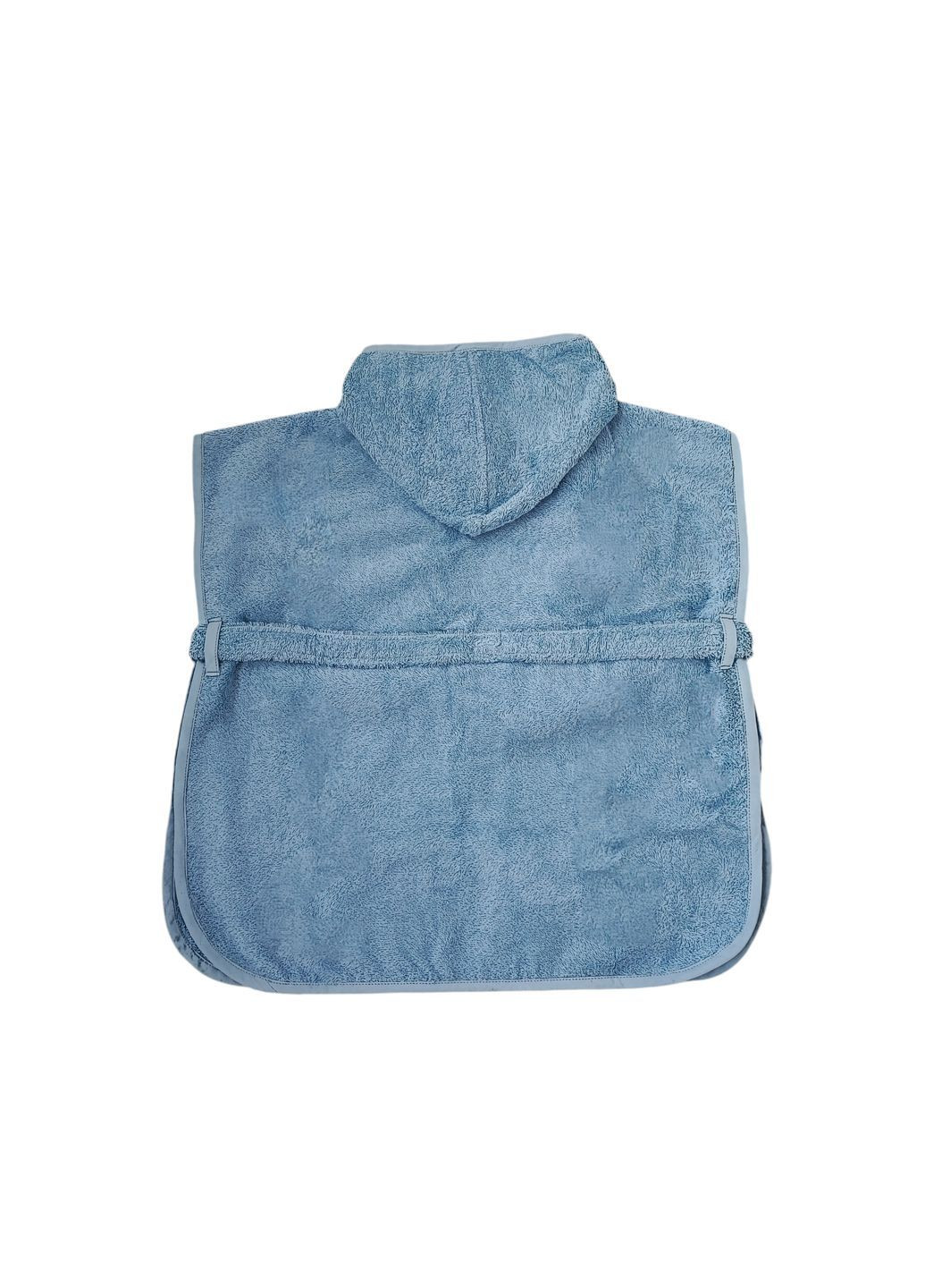 Дитячий рушник-пончо махровий для хлопчика Блакитний (251004011) Reserved (371685835)