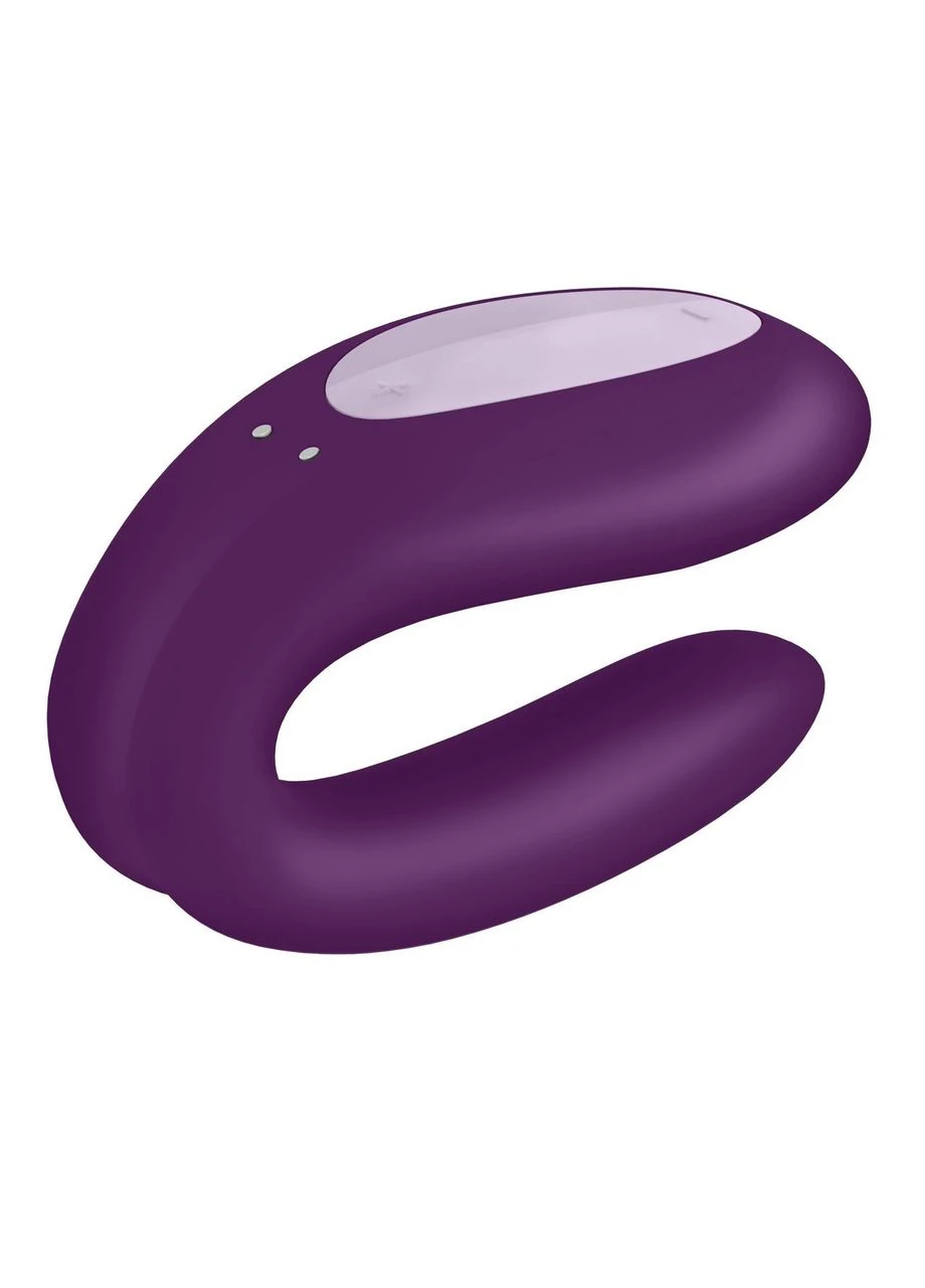 Смарт-вибратор для пар Double Joy Violet (мятая упаковка!!!) Satisfyer (303889998)