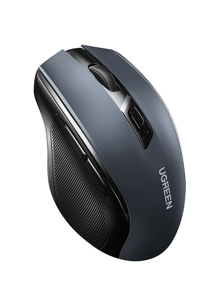 Мышка 2.4GHz MU006, беспроводная, 4000dpi., 4кн., Silvence Design, Черная Ugreen (322617771)