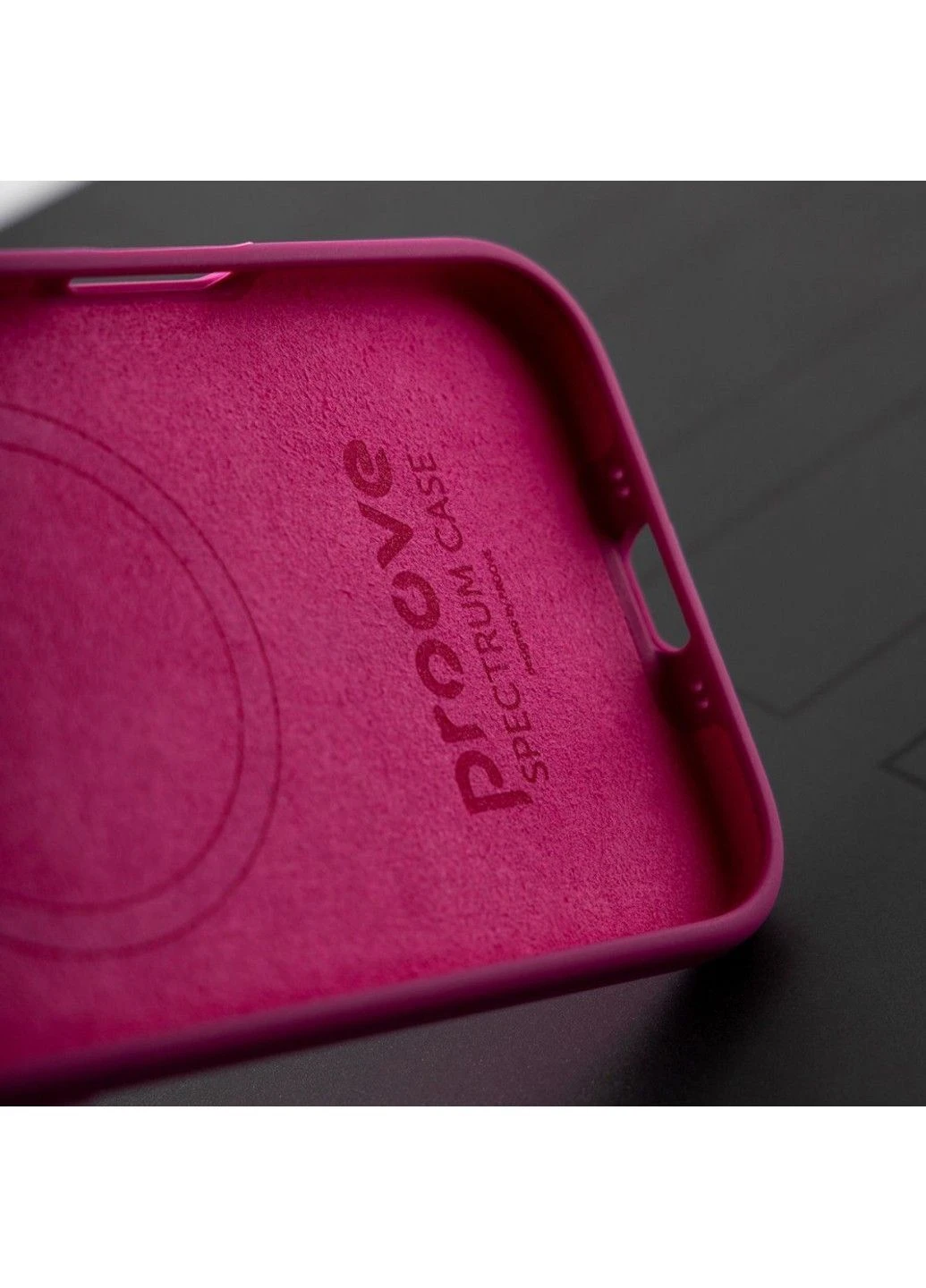 Чохол Spectrum Case with Magnetic Ring iPhone 17 Pink fruit Proove (382767094)