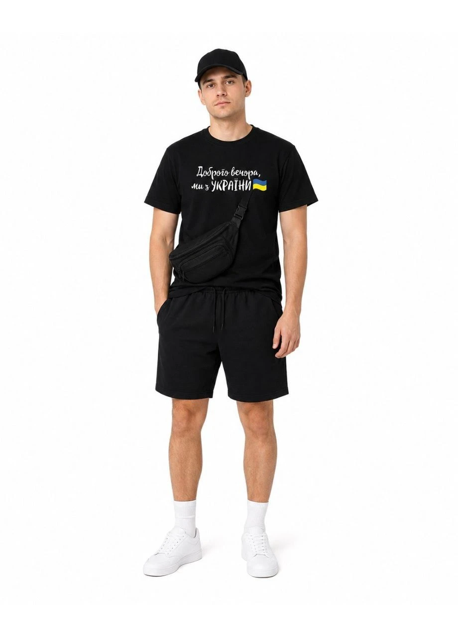Комплект 4в1 (футболка, шорти, кепка, бананка) No Brand (401829277)