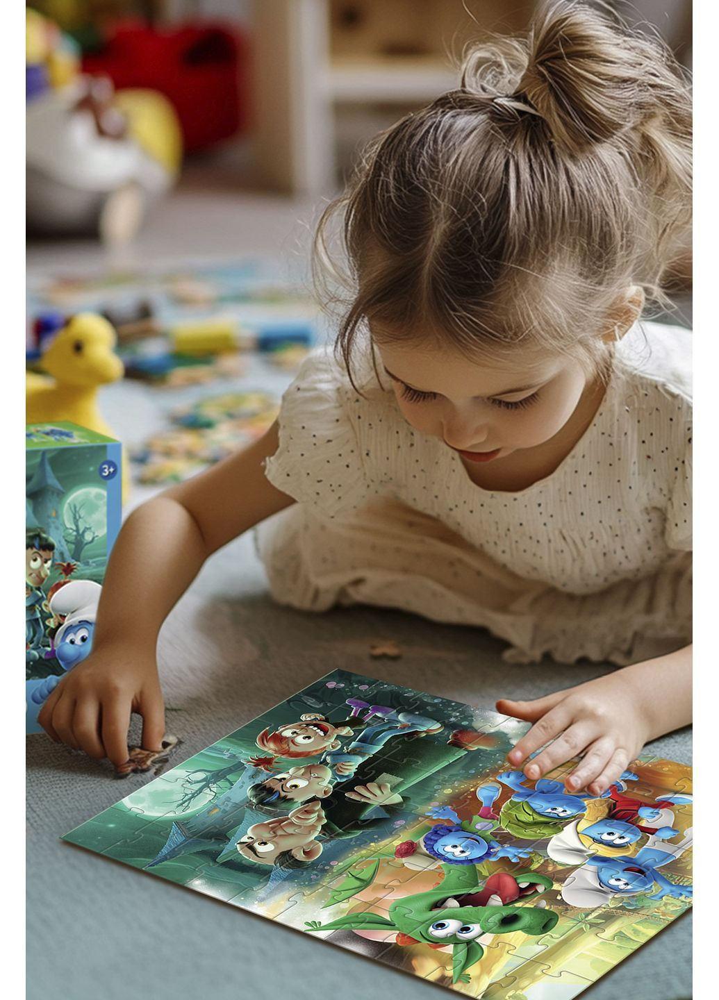 Пазл на 60 елементів The Smurfs. Домашня тварина-дракон колір різнокольоровий ЦБ-00286046 Dodo (362617516)