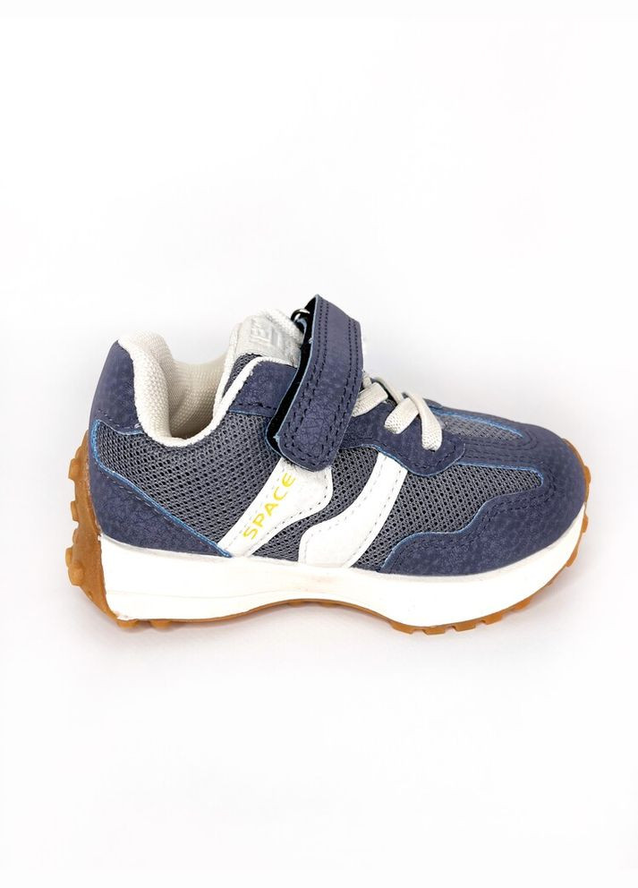 Серые детские кроссовки 22 г 14 см синий артикул к302 Jong Golf