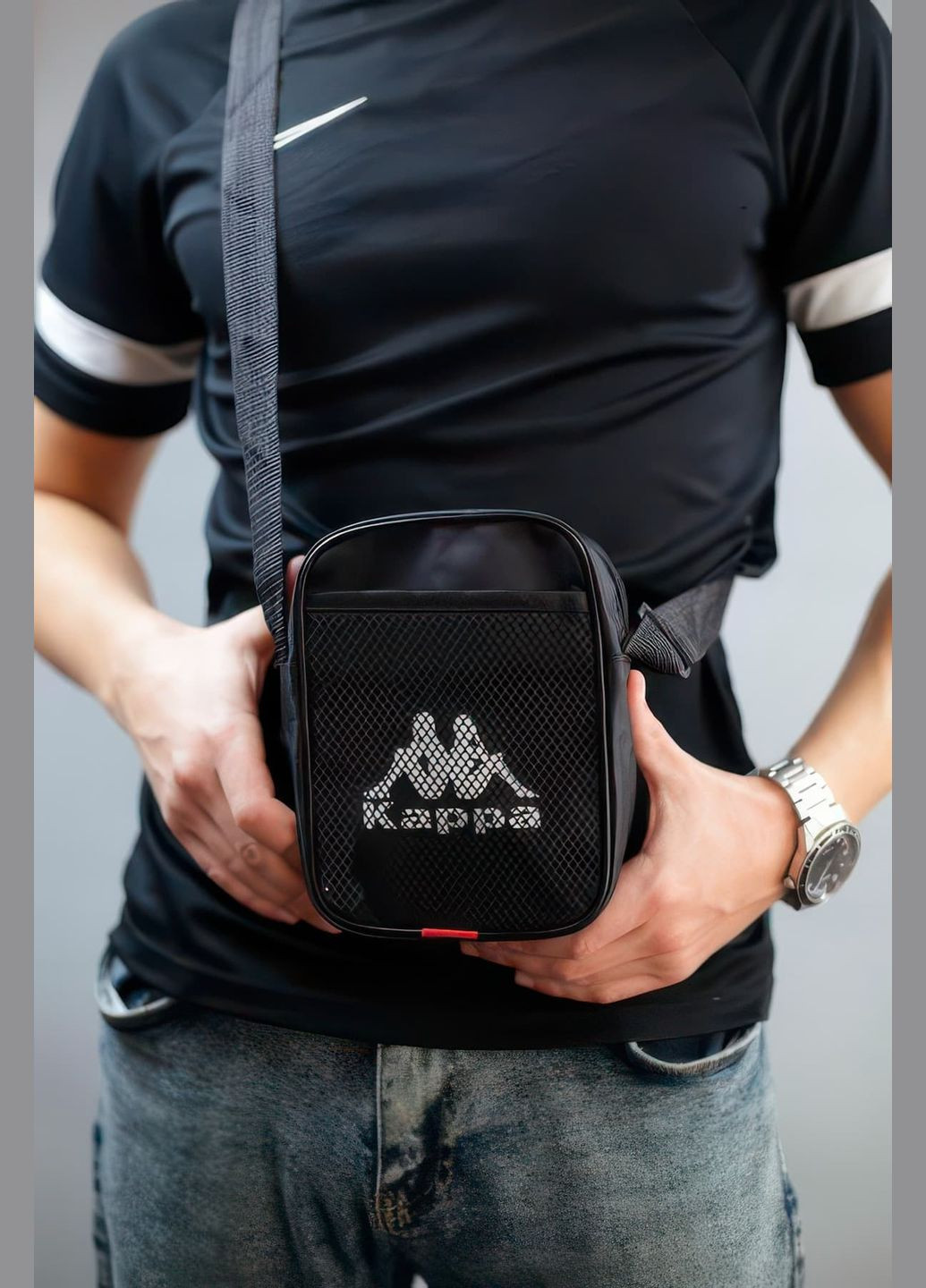 Мужская барсетка BG-1085BK No Brand (336891574)