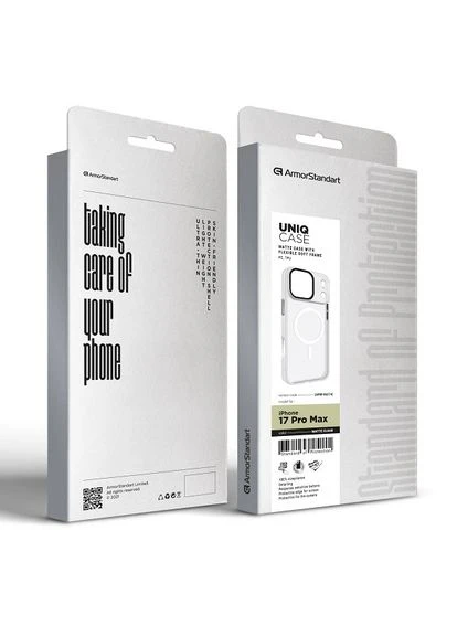 Чехол Uniq MagCase для Apple iPhone 17 Pro Max Matte Clear (ARM86274) ArmorStandart (386058699)