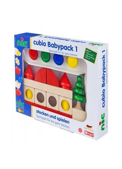 Конструктор cubio деревянный 20 эл. (NIC2111) NIC (396692733)