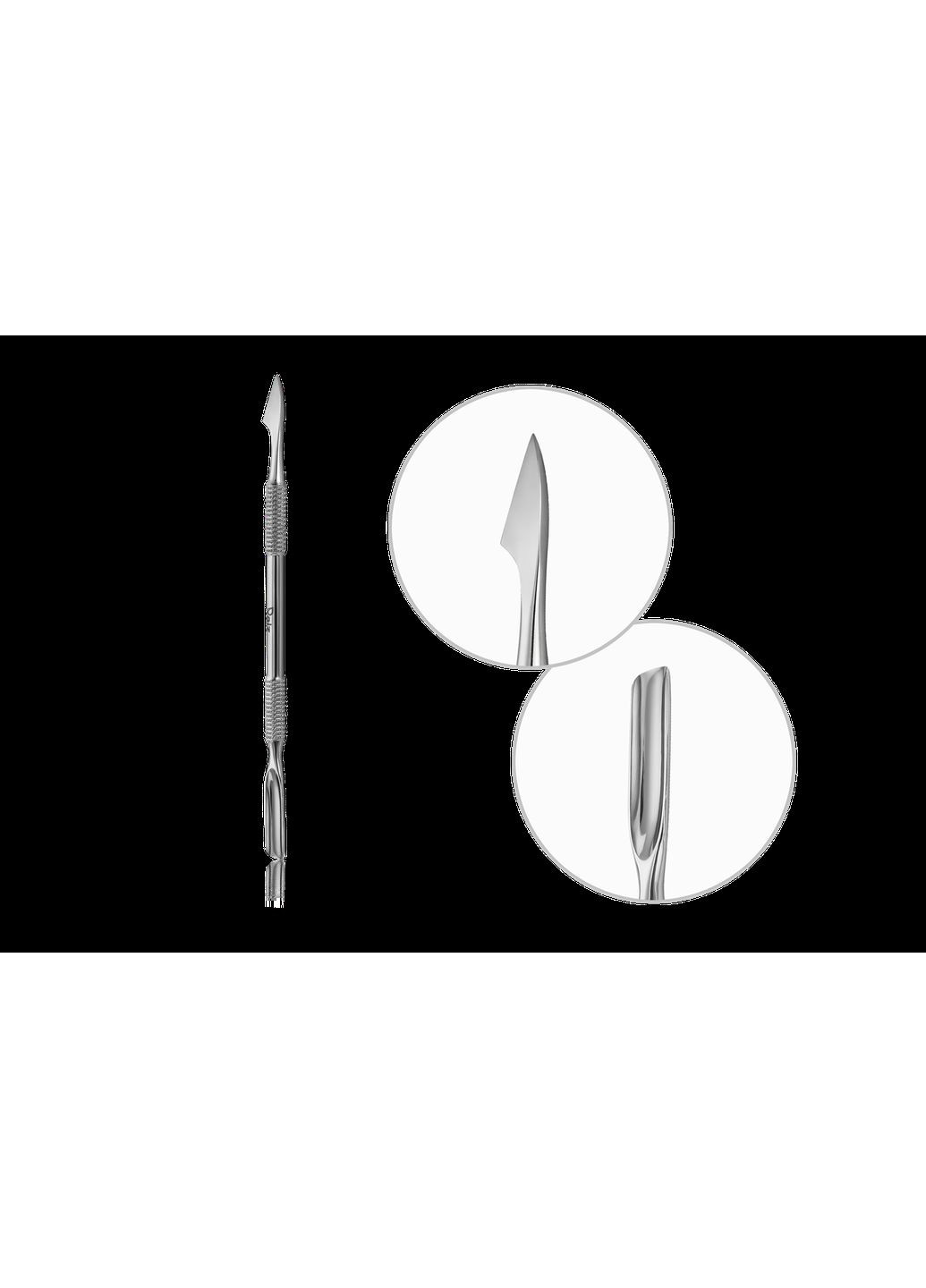 Лопатка манікюрна WORK form 1/1 (закруглений пушер+топорик) Raiz (361030501)