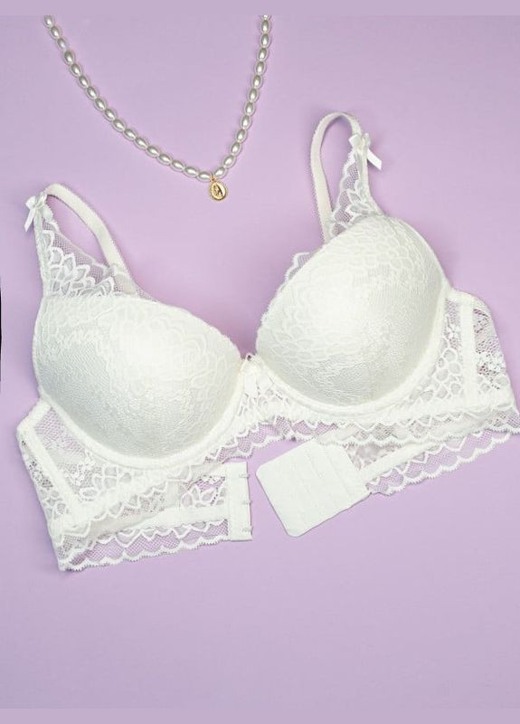 Молочный бюстгальтер bl3-92 молочный ISSA PLUS кружево