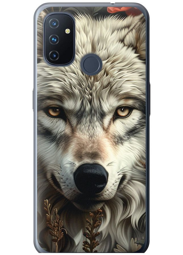 Силіконовий чохол 'Вовчий погляд' для Endorphone OnePlus Nord N100 (286766396)