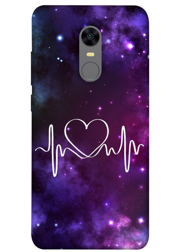 Чехол с принтом для Xiaomi Redmi 5 Plus, Note 5 (SC) для Ксеми, ксиомиредми 5 плюс, ноте 5 Кардиограмма No Brand (339873334)