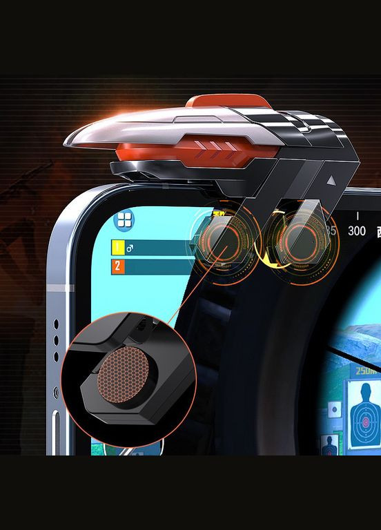 Игровые триггеры с макросом AK06 курки для игры в 6 пальцев на телефоне смартфоне геймпад контроллеры Memo (344548217)
