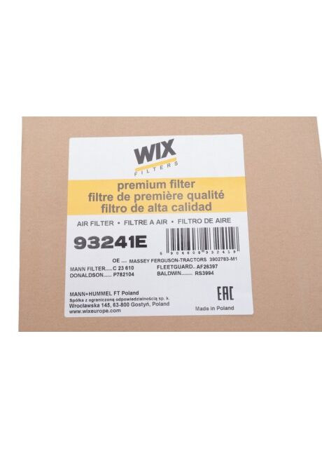 Повітряний фільтр WIX Filters (366173873)